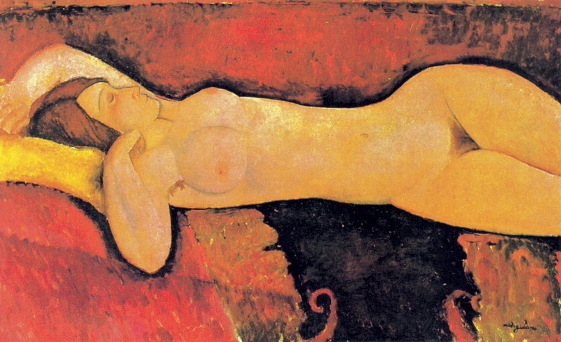 Amadeo Modigliani, ‘Le Grand Nu’, 1919. Bild: Guggenheim Museum