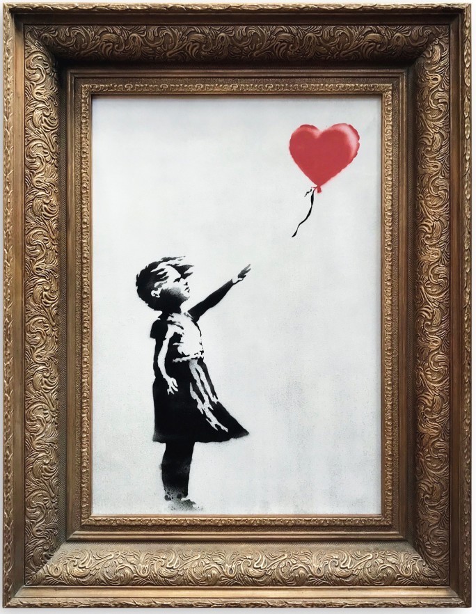 Banksy, Girl with Balloon, 2006 | Foto: © Sotheby's