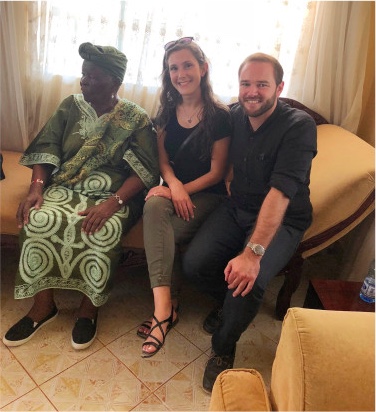 Besuch von Ferdinand Eppli und Gemahlin bei "Mama Sarah", der Großmutter Barack Obamas | Foto: Eppli