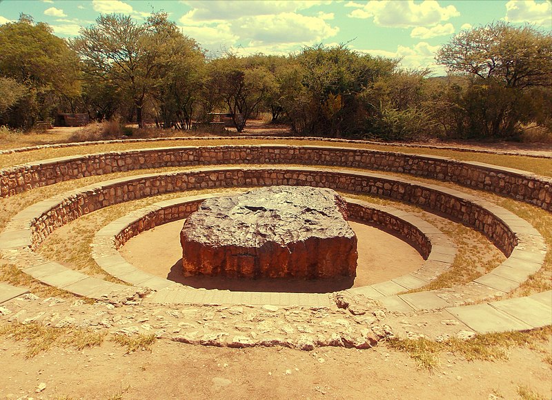 Météorite d'Hoba, Image- Wikipedia