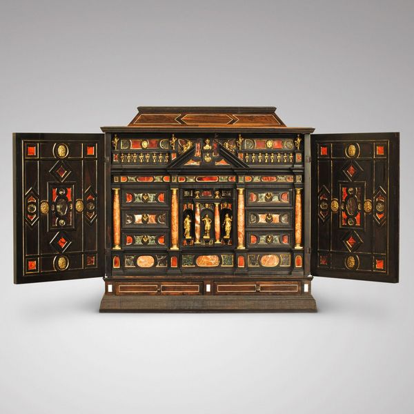 17th-century Italian Cabinet Inlaid with Hard Stone and Ormolu Mounts. Photo: Hansford, courtesy of Winter Art & Antiques Fair