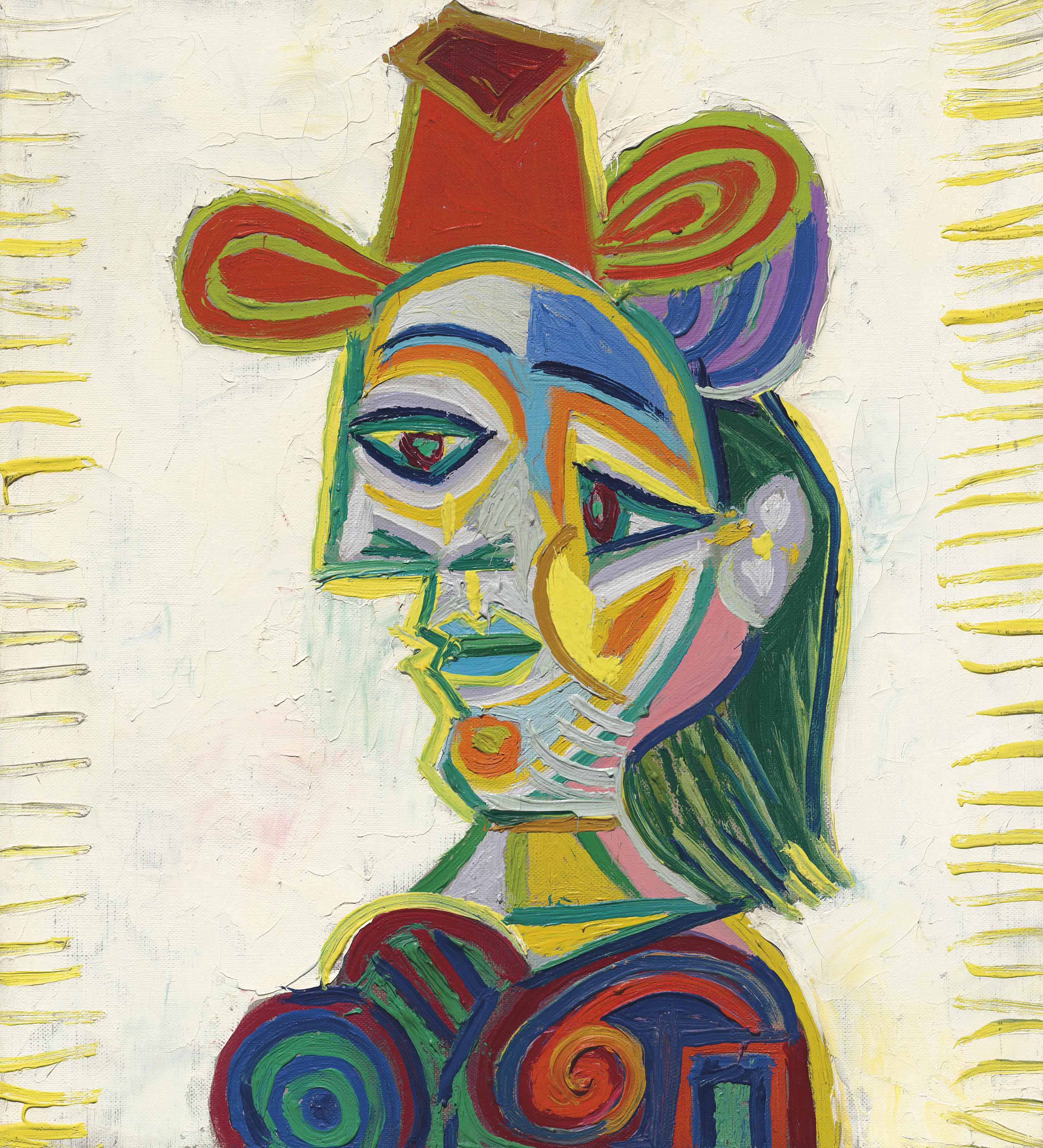 Ett annat porträtt av Picassos musa Dora Maar från 1938 såldes hos Christie's år 2016 för 22 miljoner dollar. Foto: Christie's