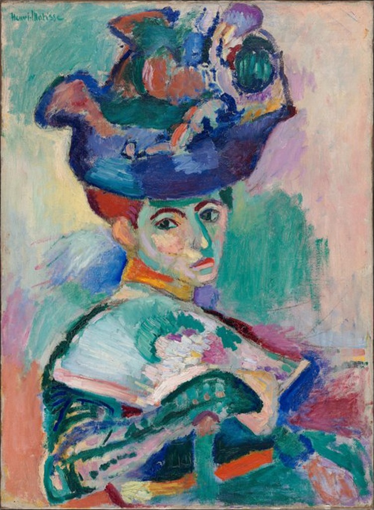 Femme au chapeau. Foto: Wikimedia.