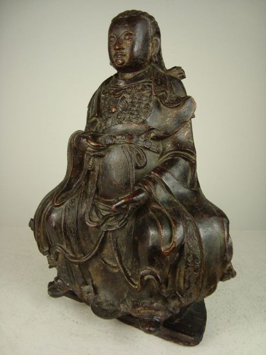 Bronze figure of Zhenwu - China - 17th century
