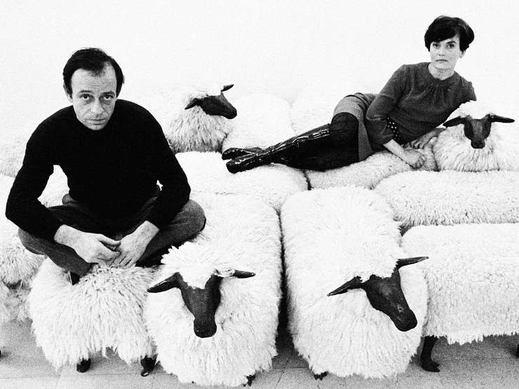 François-Xavier et Claude Lalanne, image via cornichewatches.com
