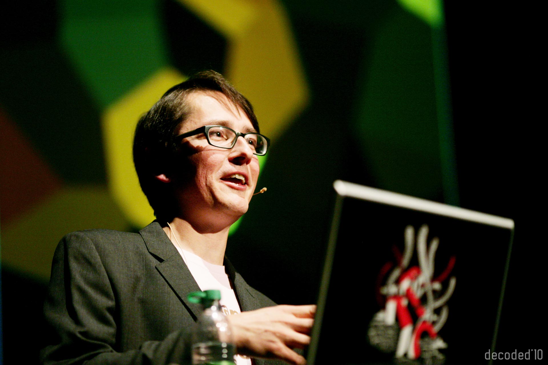Mario Klingemann bei der Decoded Conference 2010 in München | Foto: Wikimedia Commons/decoded conference