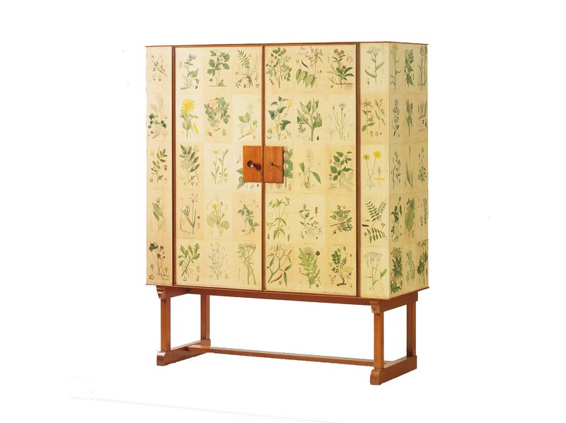 JOSEF FRANK. Armario "Flora" modelo 852 diseñado en 1937 y ejecutado en 1940.