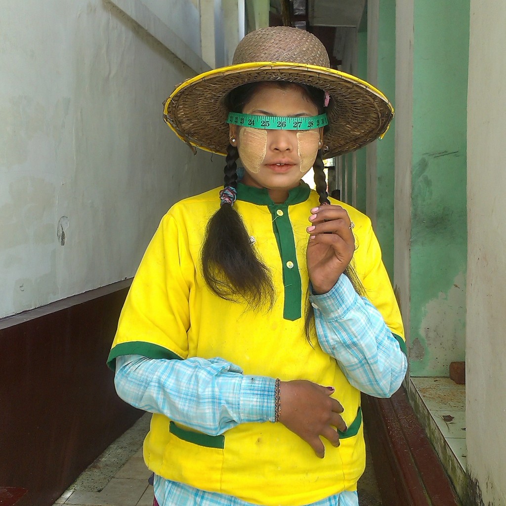 2_Emily Phyo, Being 236 — Being Than Than (Shwedagon Pagoda maintenance staff), 2015