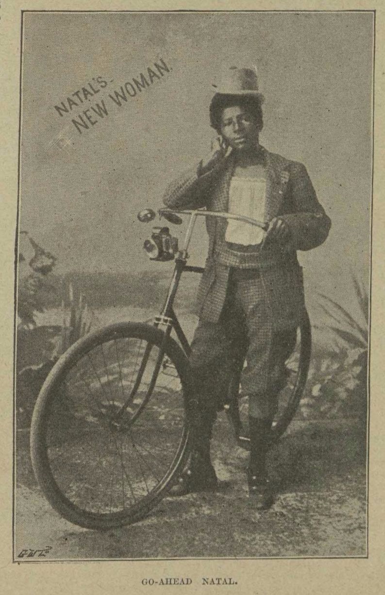 Unknown Artist, 'Natal's New Woman', 1896. Photo: Warwick University