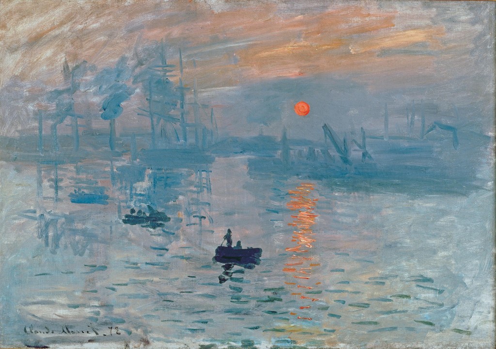 Claude Monet, Impression, Sonnenaufgang, 1877 (Musée Marmottan)