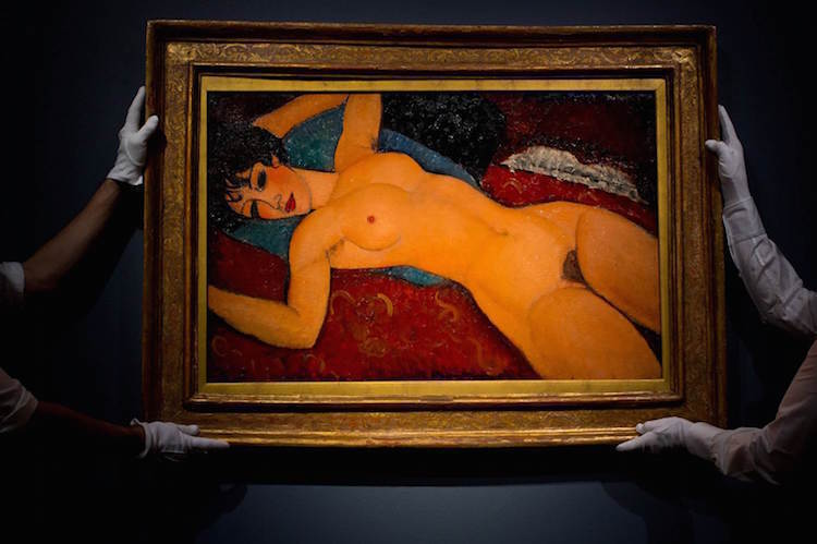 AMEDEO MODIGLIANI Nu couché, 1917 | Foto: Christie's