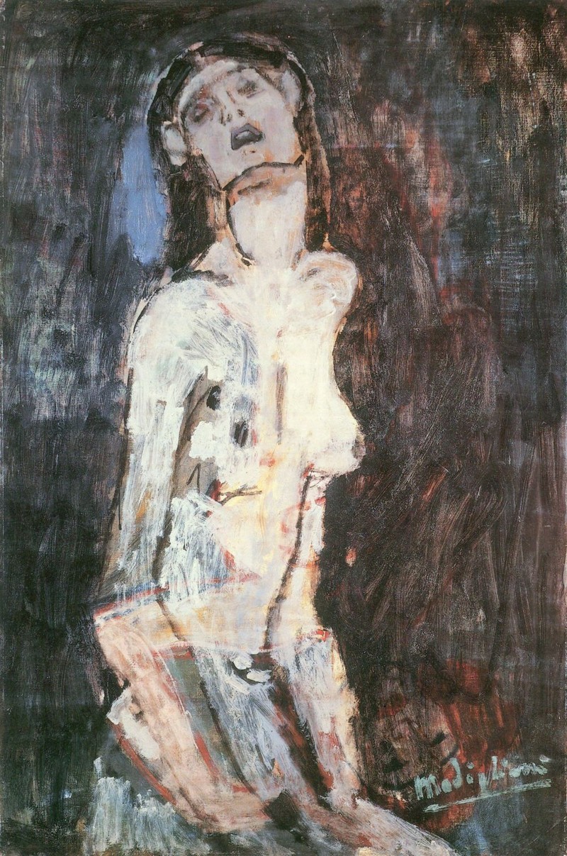 Amadeo Modigliani, ‘Knot Dolente’, 1908. Bild: Curiator