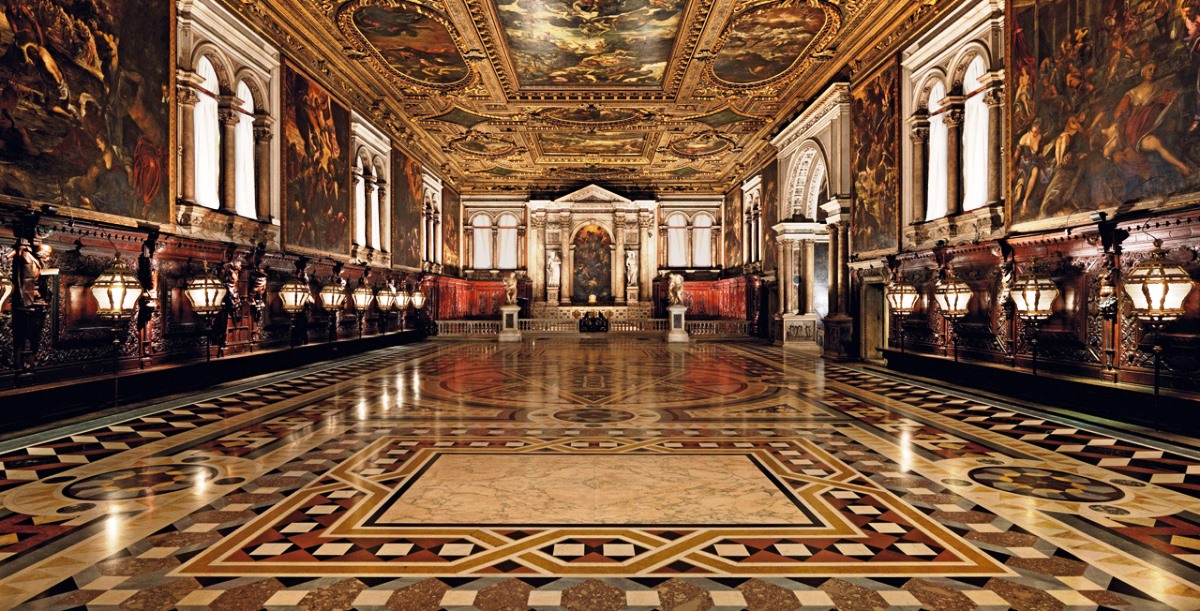 Scuola di San Rocco decorated with the artwork of Tintoretto. Image: Inside Veneto