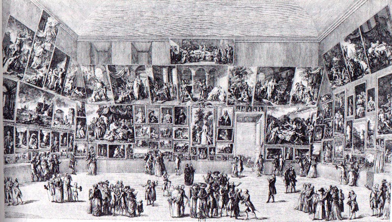 Der Salon de Paris 1785 | Abb. via suny.oneonta.edu