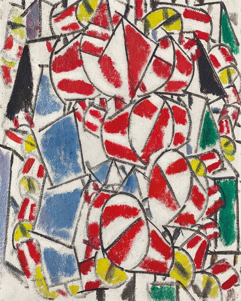 Fernand Léger, Contraste de formes (1913), image ©Christie's