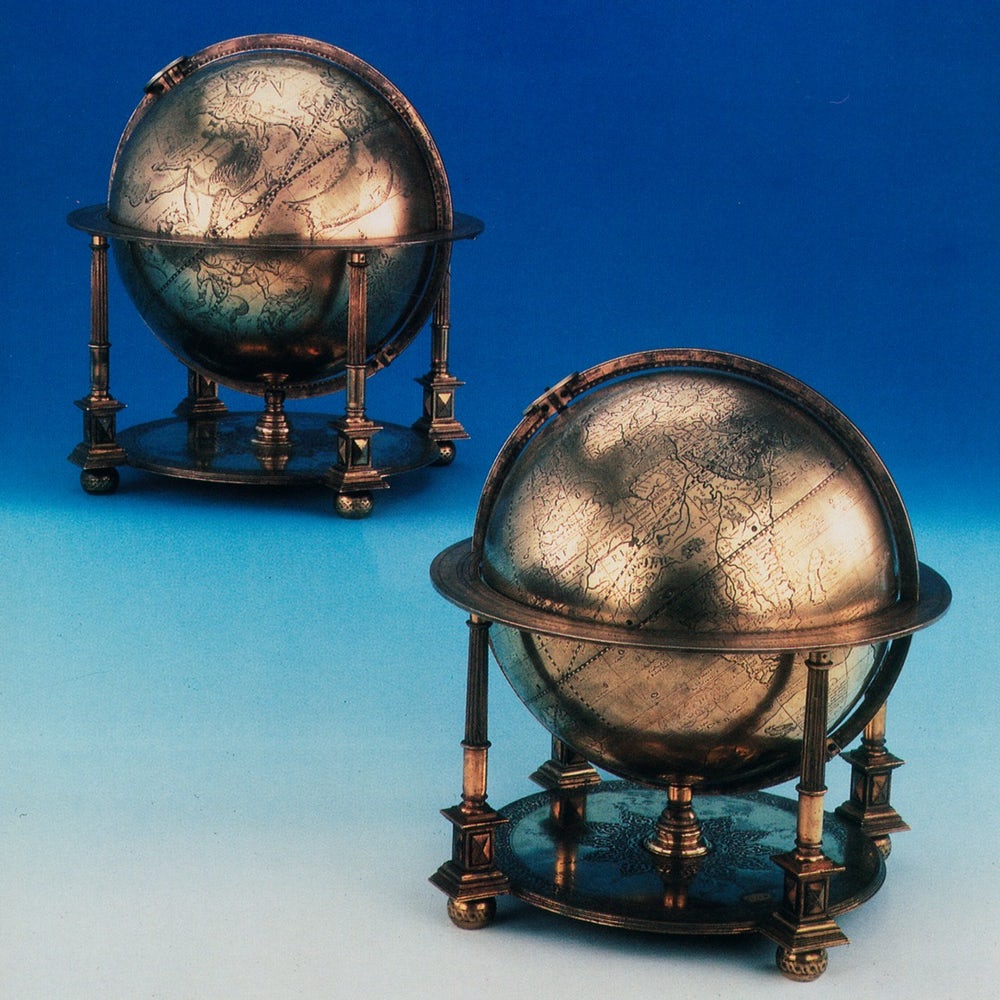 Gerardus Mercator, 'Murad III Globes', 16th-century. Photo: Christie's