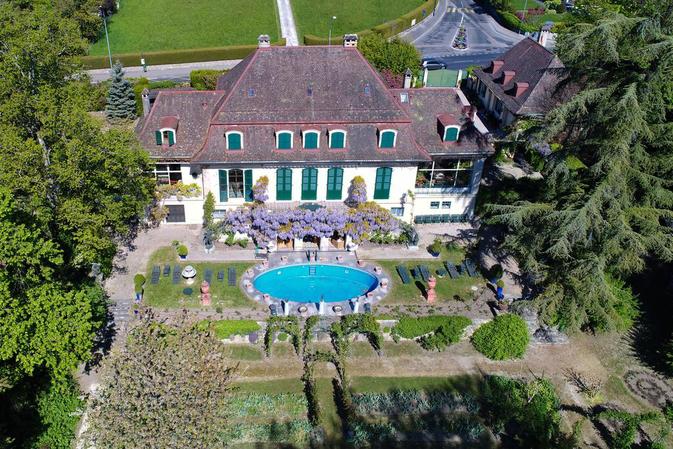 La Villa Aigue-Marine jouit d'un cadre idyllique Image: Michel Perret