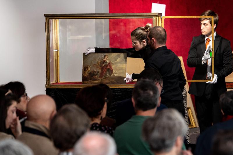 Die Studie der Heiligen Margarete bei Lille Mercier | Foto: ©MAXPPP
