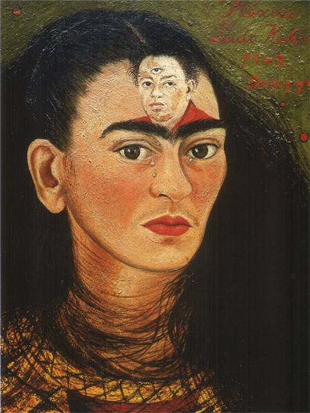 Frida Kahlo, "Diego y Yo", 1949.