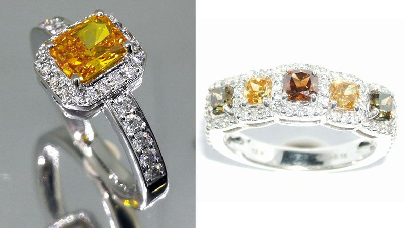 yellow diamond