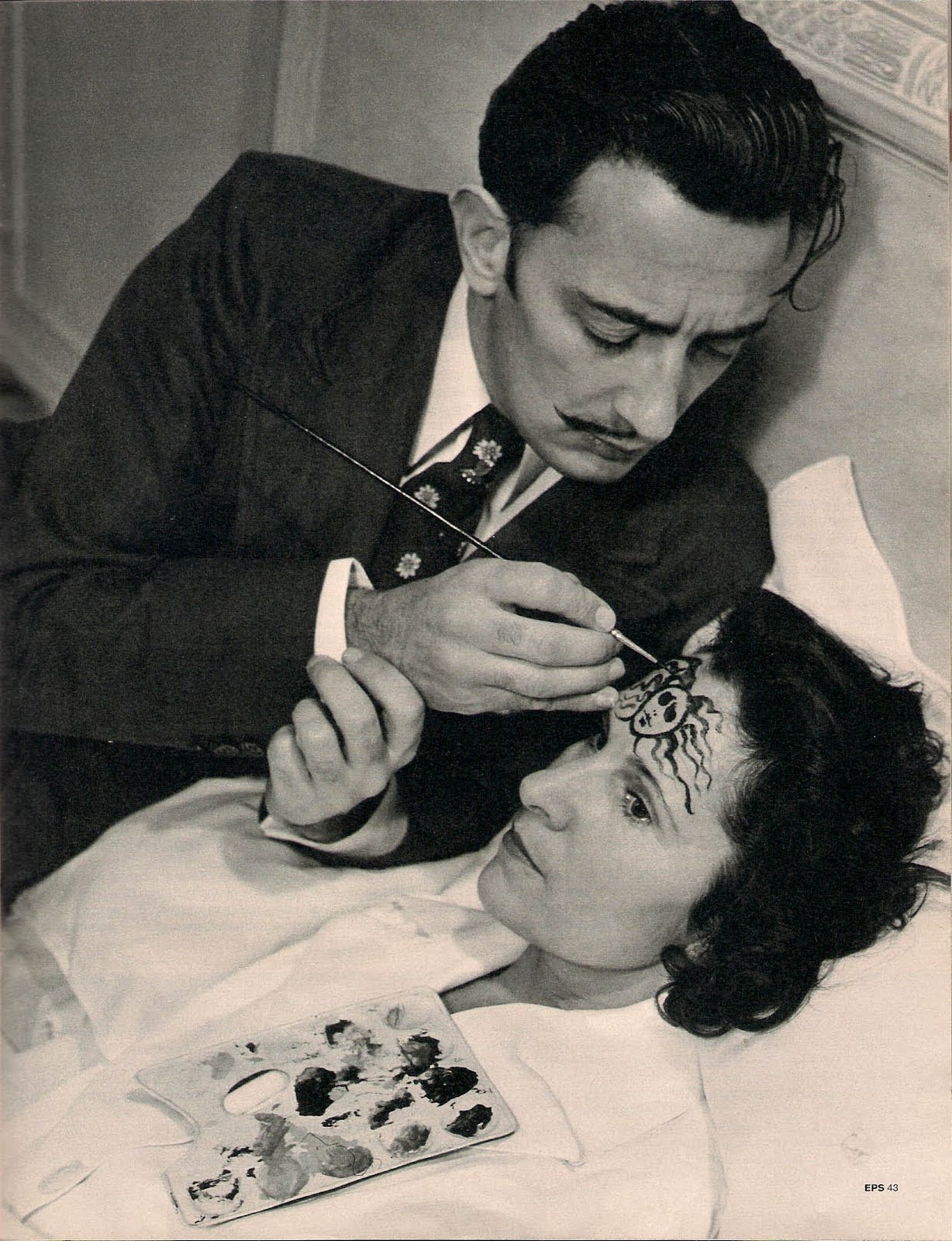 Salvador och Gala Dalí. Foto via Paris Review.