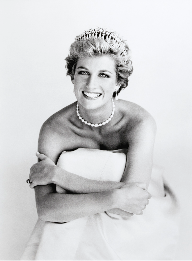 Patrick Demarchelier's, ‘Princess Diana’, 1990. Foto: Sotheby's