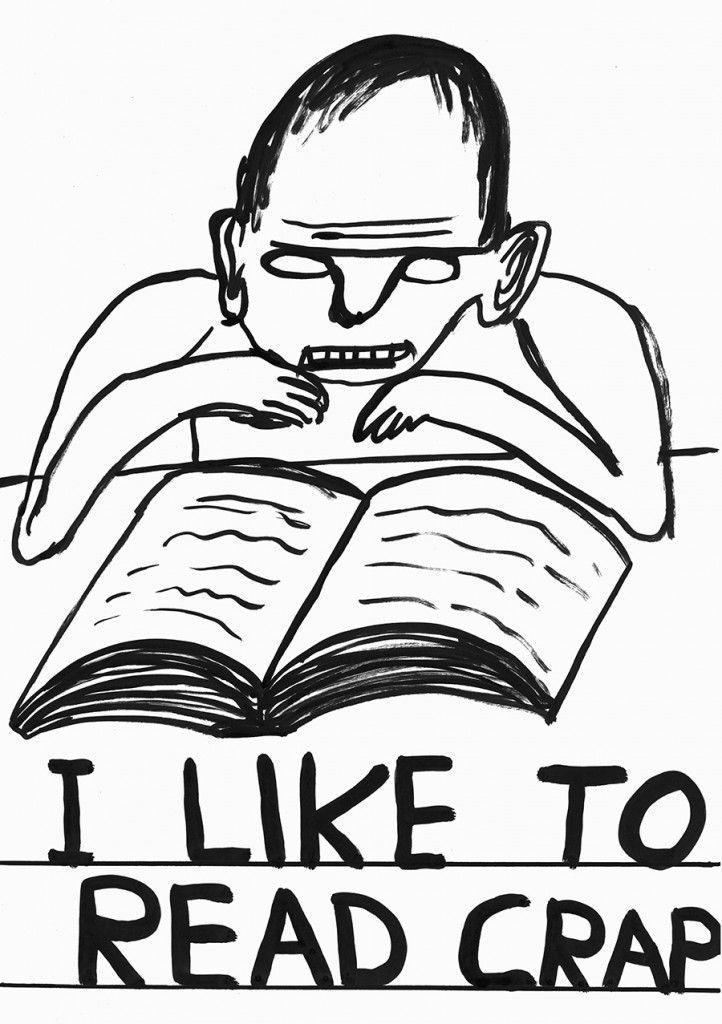 David Shrigley, 'Untitled', 2013. Foto: davidshrigley.com David Shrigley, 'Untitled', 2013. Foto: davidshrigley.com