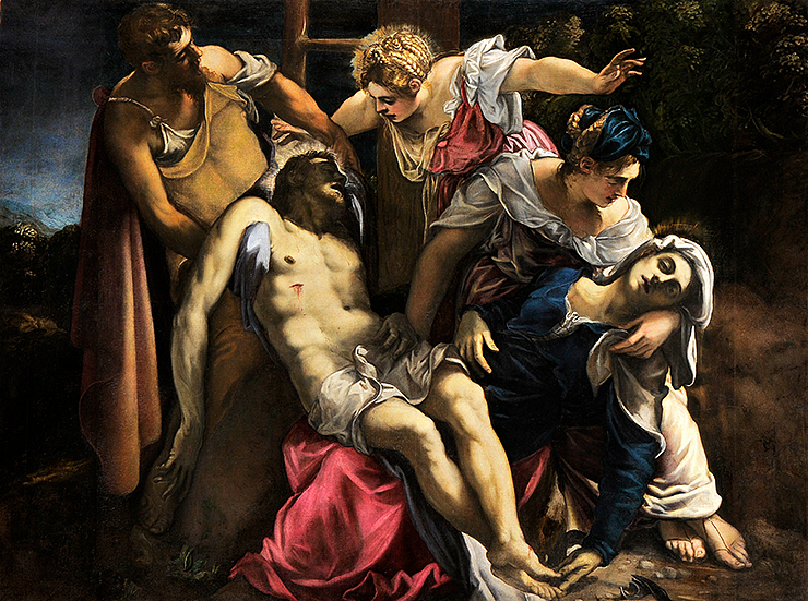 Jacopo Tintoretto, The Deposition of Christ, c. 1562, oil on canvas, Gallerie dell'Accademia, Venice