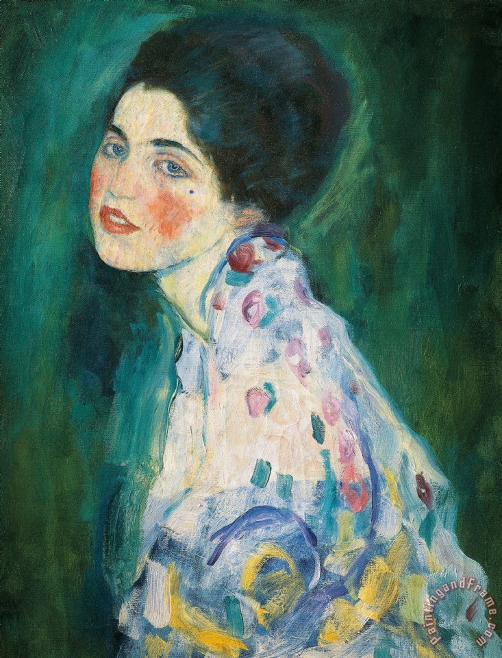 Ritratto di donna, Gustav Klimt. 1916-17, olio su tela.