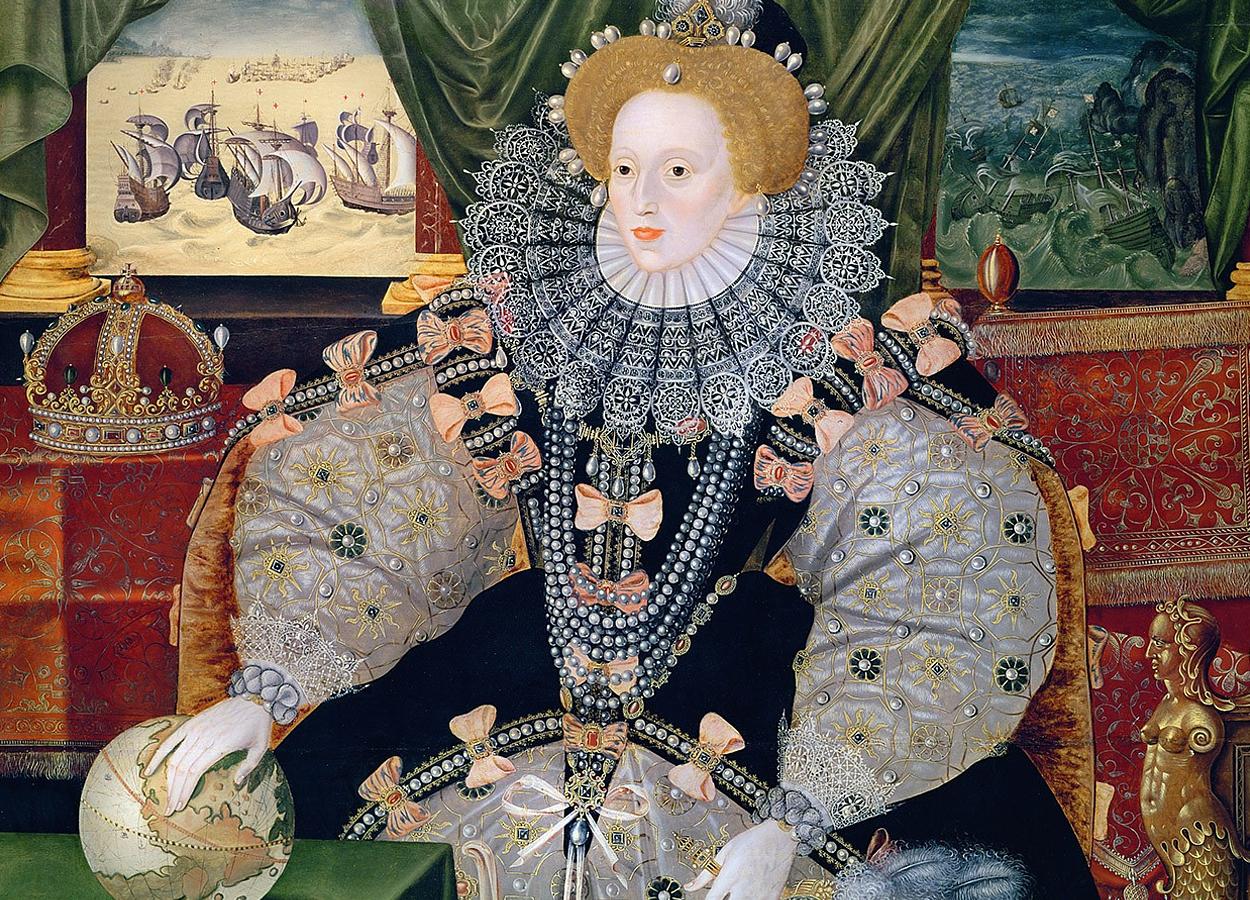 Unknown artist, 'Armada Portrait', 1588. Photo: Elizabethi.org