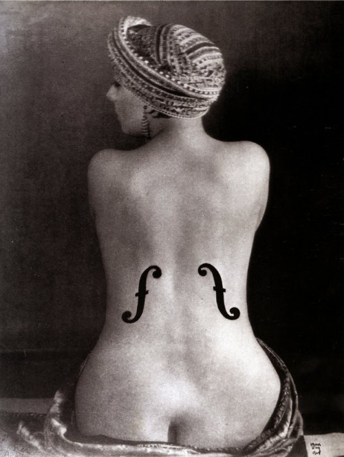 Man Ray, Le Violon d’Ingres, 1924 | Foto: WikiArt.org