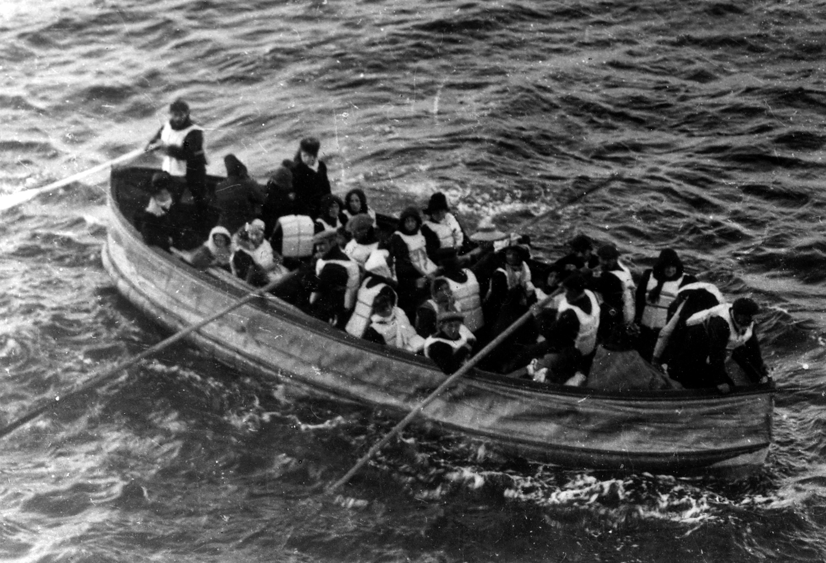 The lifeboat that Björnström-Steffansson escaped the Titanic on that was rescued by the RMS Carpathia. Image: Wiki Commons
