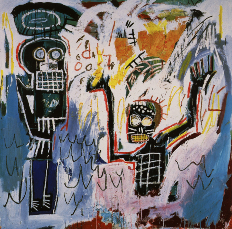 ”Baptism”, 1980, Basquiat. Photo: Wikiart.org.