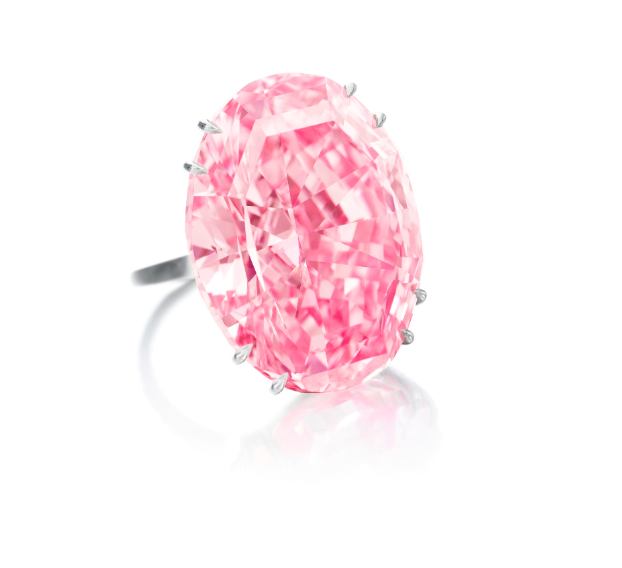 he Pink Star eller The Pink Dream. Bild Sotheby's