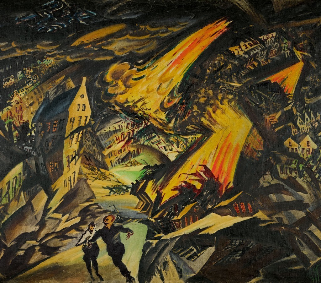 Ludwig Meidner, Apokalyptische Landschaft (1912) | Abb.: Sotheby's