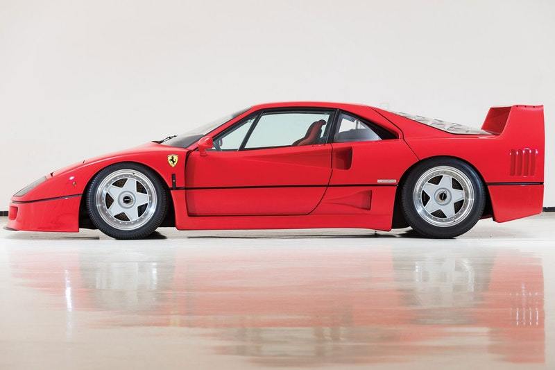 Ferrari F40, kaross av Pinin, image via Hypebeast