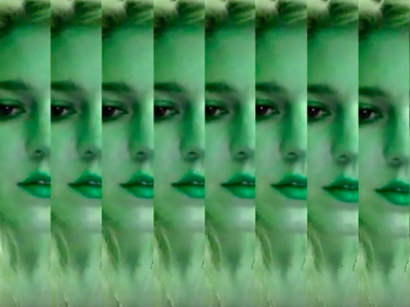 Petra Cortright, still from « DRK PARA », posted in November 2013, image via YouTube