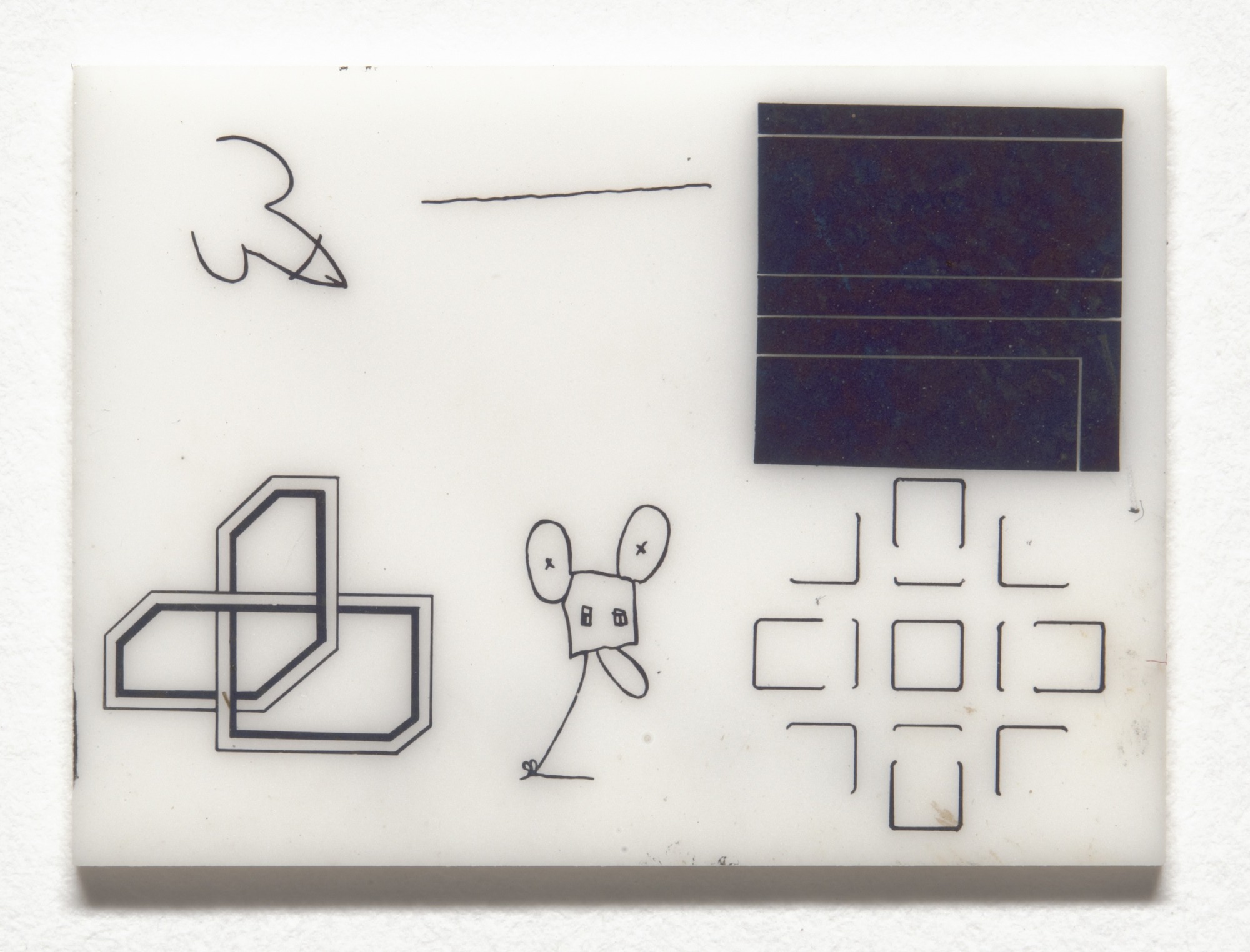 Forrest Myers, Moon Museum, 1969, picture © MOMA