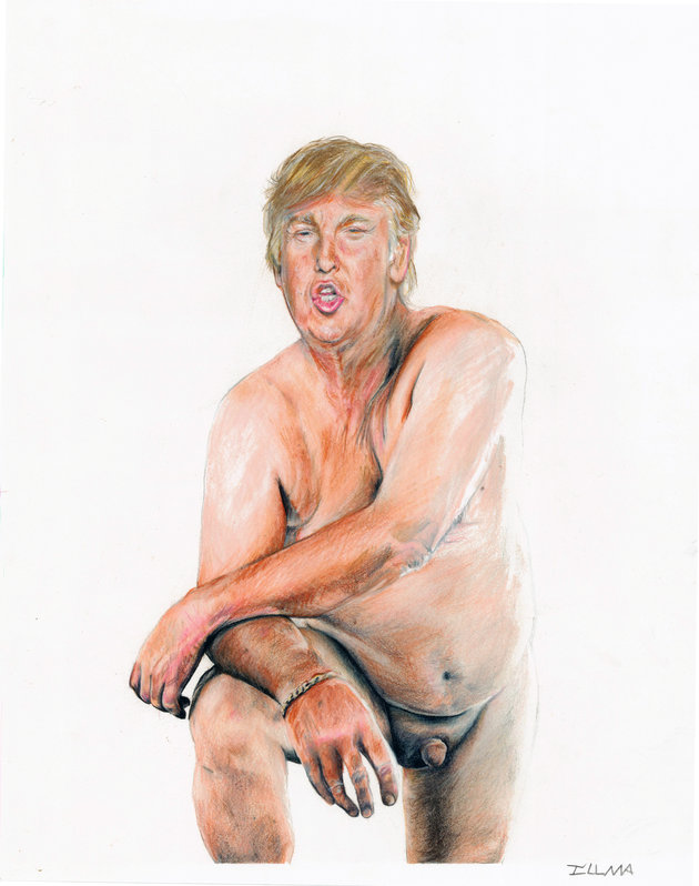 Illma Gore, Make America Great Again, sold at Maddox Gallery this year.