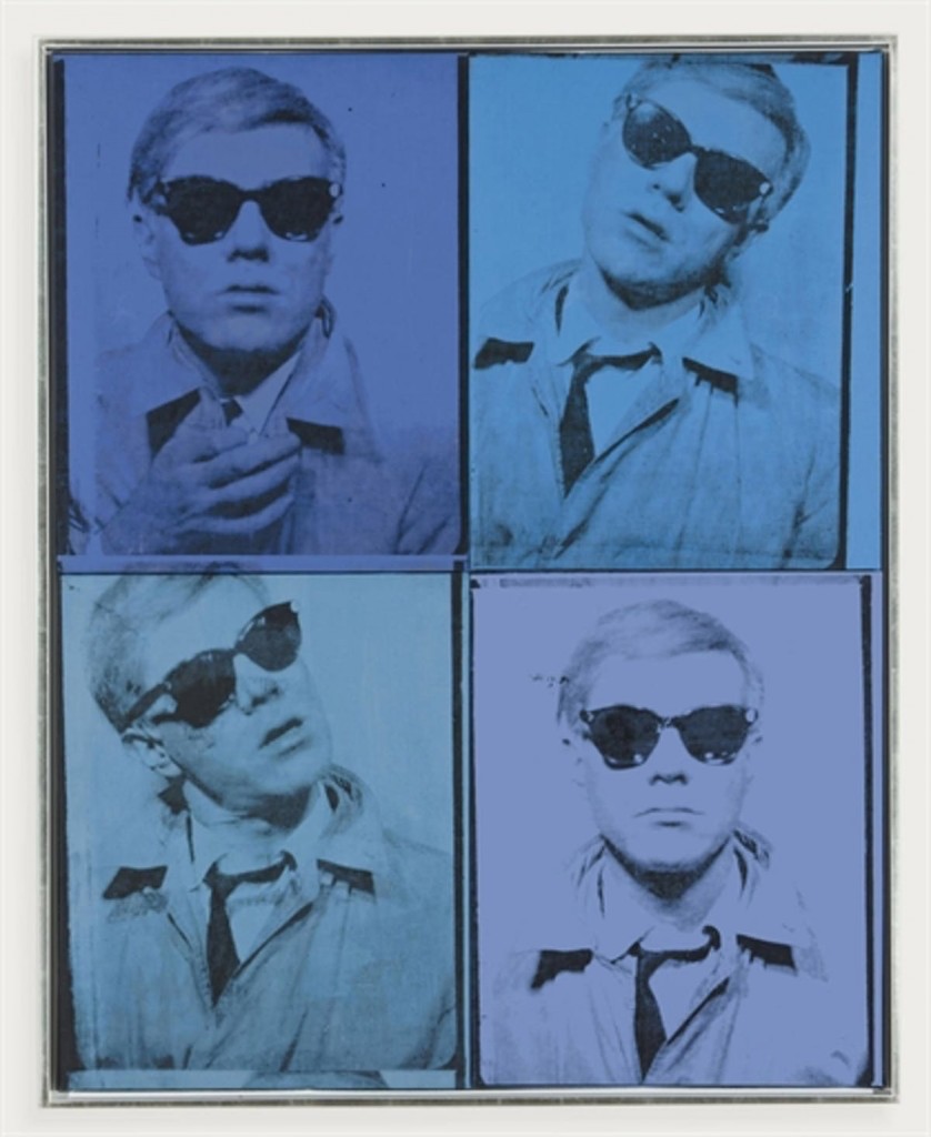 Autoportrait, fun des premiers, vendu chez Christies en mai 2011 pour 38 442 500 USD, image ©Christie's