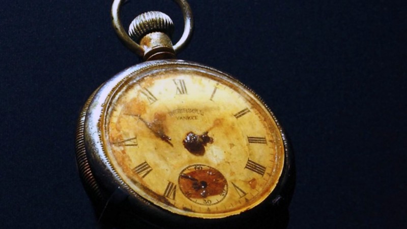 In 2008, Edmund Stone's pocket watch was the most expensive item from Titanic auctioned. Photo: Alux via Catawiki