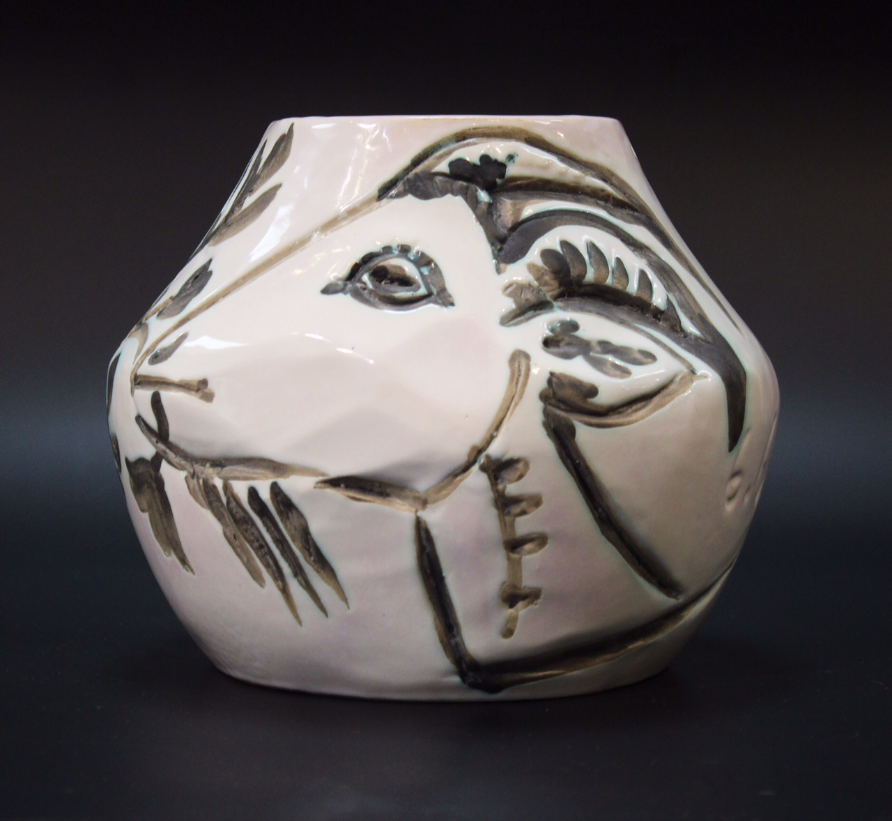 Picasso Rams Head