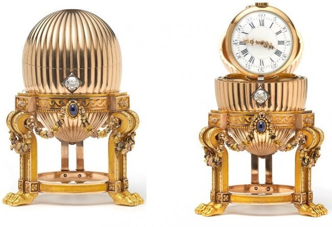 Ein Schrotthändler entdeckte dieses 24 Millionen Euro teure Fabergé-Ei auf einem Flohmarkt | Foto via ibtime.co.uk