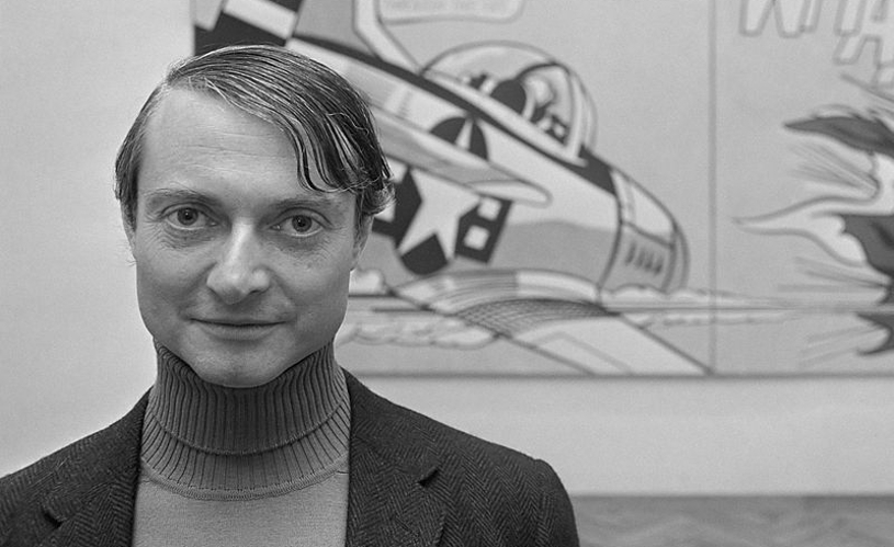 Portrait of Roy Lichtenstein. Foto: Ceramica Flaminia.