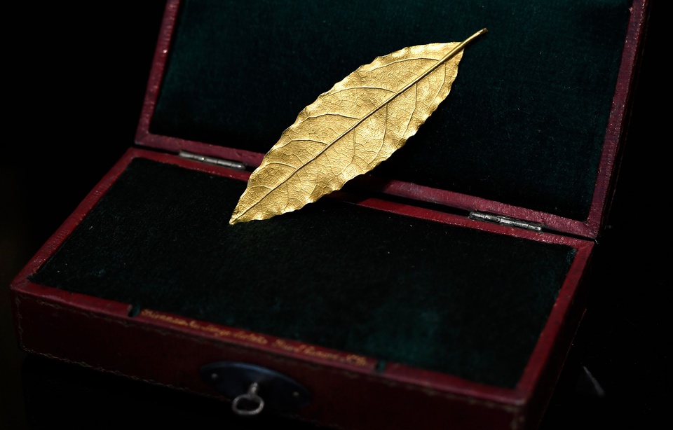 Feuille d'or, image ©AFP