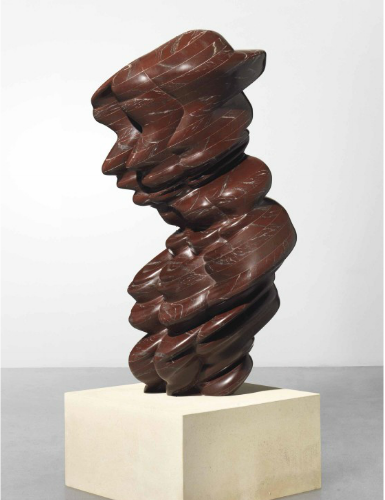 Tony Cragg, "Red Stone", 2008. På auktion hos Christie's.