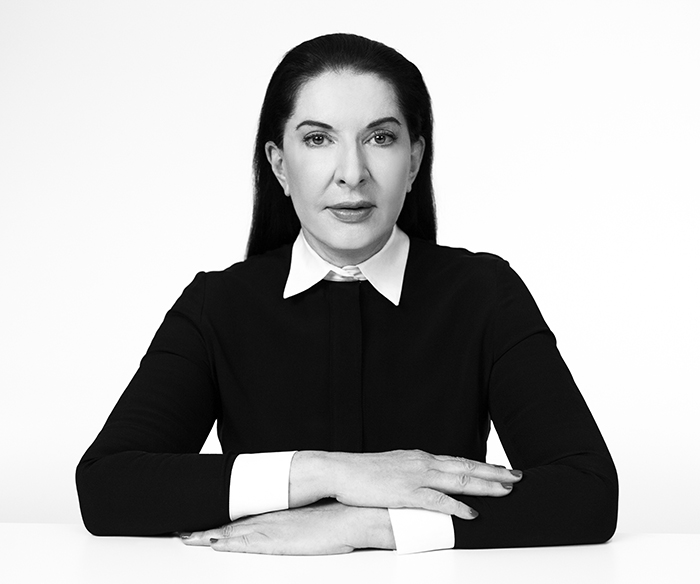 Marina Abramović. Bild Nobel Media