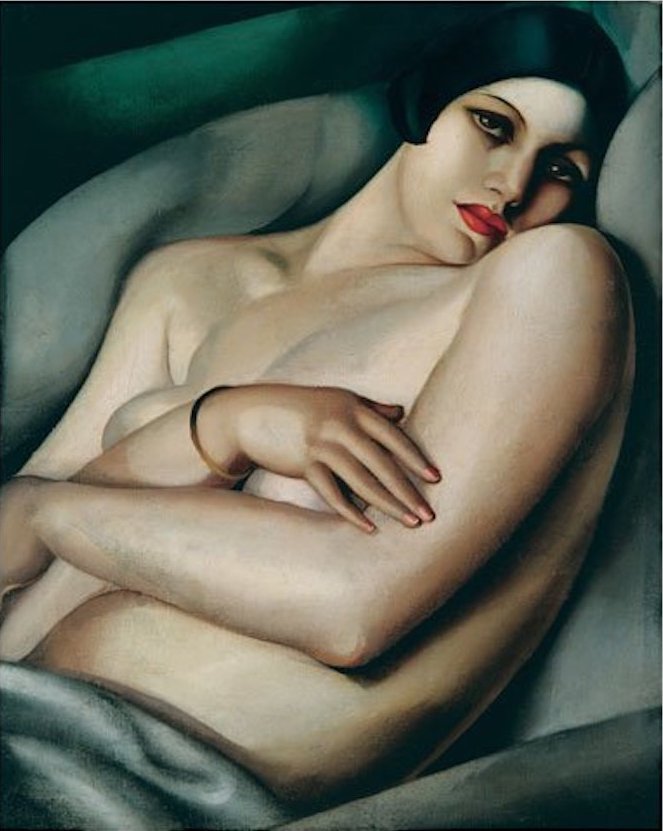 Tamara de Lempicka, Le rêve (Rafaëla sur fond vert), 1927 | Abb.: ©Sotheby's