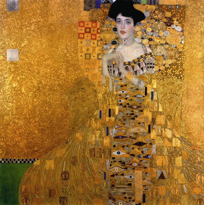 Gustav Klimt, Ritratto di Adele Bloch-Bauer, 1907 © Fine Art Images