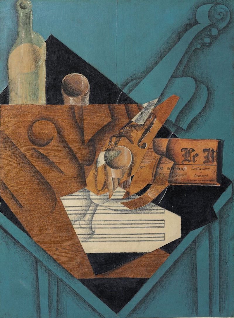 I stort sett varenda målning i samlingen bär på "museikvalitet". Juan Gris målning "La table de musician" är ett av dem